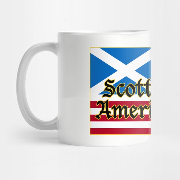 Scottish American Flag by JEAndersonArt